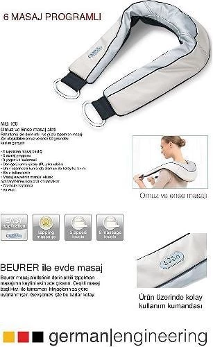 Beurer MG 150 Tapotman Ense Boyun Omuz Masaj Aleti ürün görseli