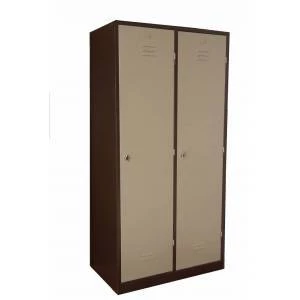 İki Kapılı Soyunma Dolabı İki Bölmeli ürün görseli