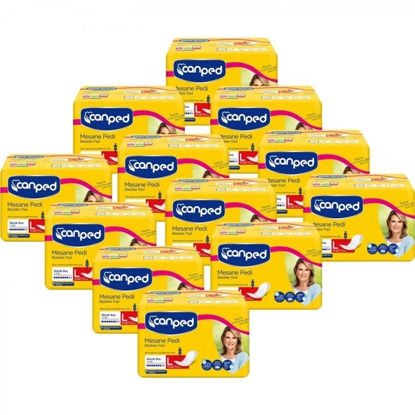 Canped Mesane Pedi Büyük Large 10li 12 Paket 120 Adet