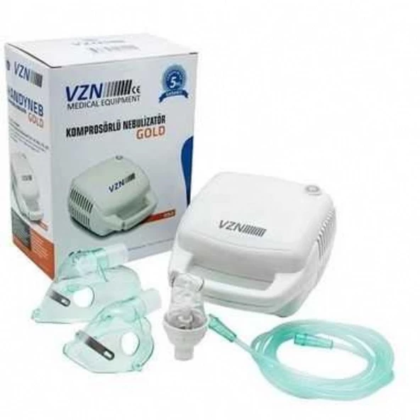 Vzn Gold Kompresörlü Nebulizatör Buhar Makinesi Cihazı - 1