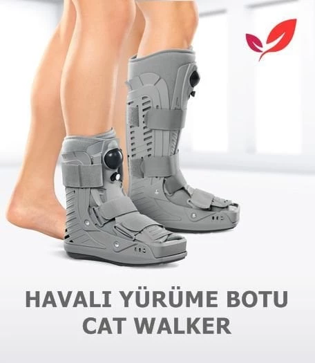Variteks Uzun Long Havalı Yürüme Yürüyüş Botu Cat Walker Stabilizasyon Ortezi SMALL
