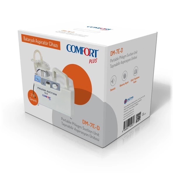 Comfort Plus Dm-7ed Şarjlı Aspiratör Cihazı