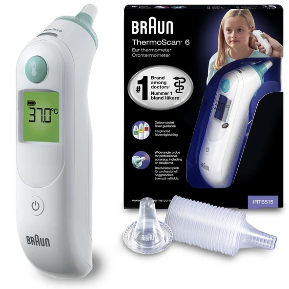 Braun IRT 6515 Thermoscan Kulaktan Ateş Ölçer