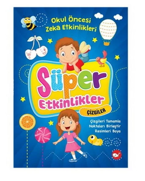 Okul Öncesi Süper Etkinlikler Çizgiler