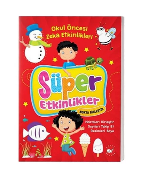 Okul Öncesi Süper Etkinlikler Nokta Birleştir