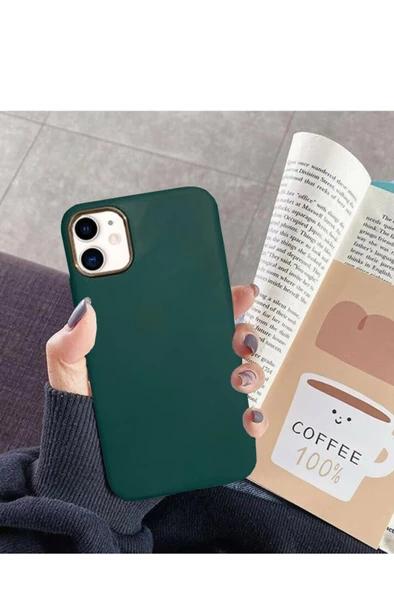 İphone 14 Plus Dik Kenarlı Deri Görünümlü Atlas Kapak - Resim 11