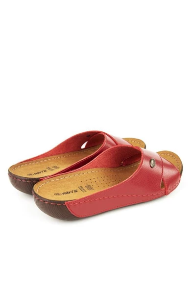 Muya Misty 31122-005 Anatomik Taban Kadın Terlik Kırmızı 36-40 - 5