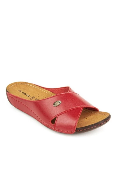 Muya Misty 31122-005 Anatomik Taban Kadın Terlik Kırmızı 36-40 - 2
