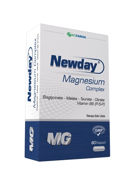 Newday Magnezyum Complex 60 Kapsül