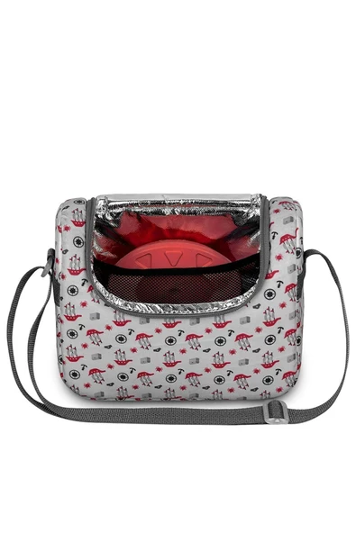 Bye Bye Yummy Okul Öncesi Kreş Çocuk El ve Omuz Termo Beslenme Çantası-Korsan - 3