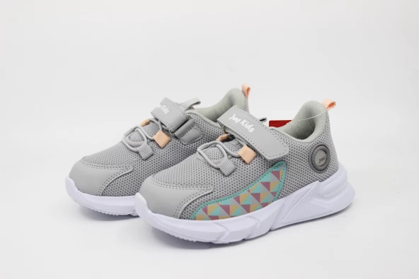 Jump 27218 Gri Kız Çocuk Spor Ayakkabı - 7