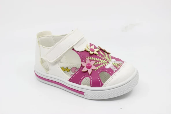 ŞirinBebe 2629 Kız Bebek Sandalet Ayakkabı - 7