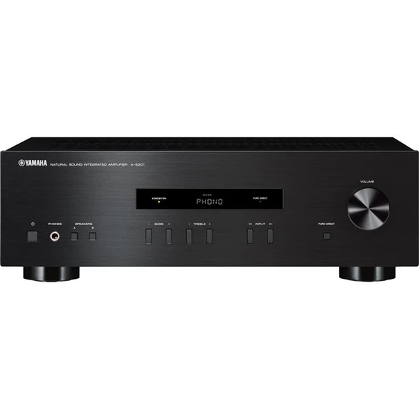 Yamaha A-S201 Stereo Amplifier Siyah - 4