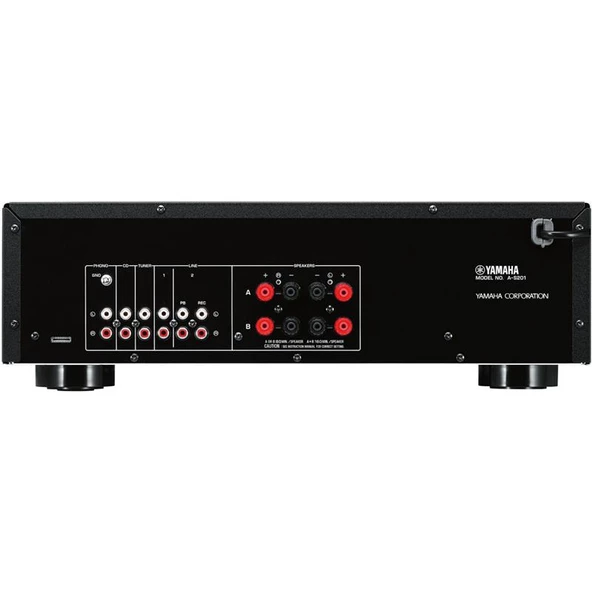Yamaha A-S201 Stereo Amplifier Siyah - 3