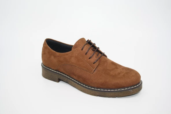Kadın Oxford Bağcıklı Süet Ayakkabı PM25K1802 - 2
