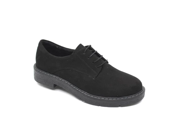 Kadın Oxford Bağcıklı Süet Ayakkabı PM25K1802 - 5