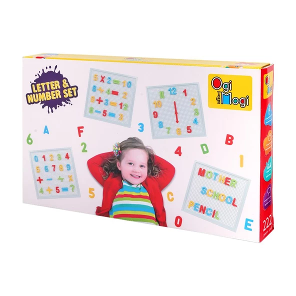 Ogi Mogi Toys Harf Ve Rakam Seti 220 Parça - 4