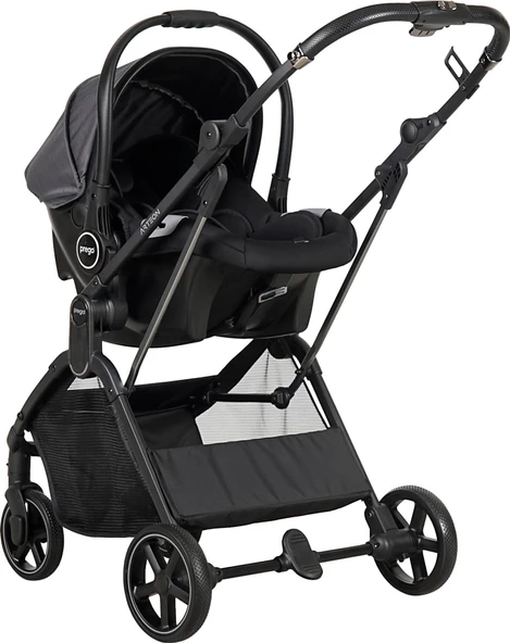 Prego Arteon Travel Sistem Bebek Arabası Gri - 4
