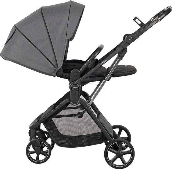 Prego Arteon Travel Sistem Bebek Arabası Gri - 8