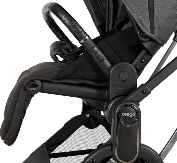 Prego Arteon Travel Sistem Bebek Arabası Gri - 3