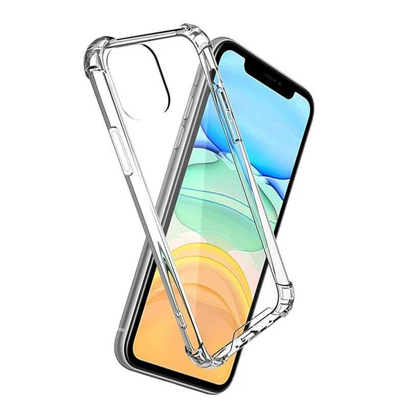 Vendas iPhone 14 Plus Uyumlu (14 Plus) Wall Serisi Airbag Köşeli Nitro Anti-Shock Silikon Kılıf