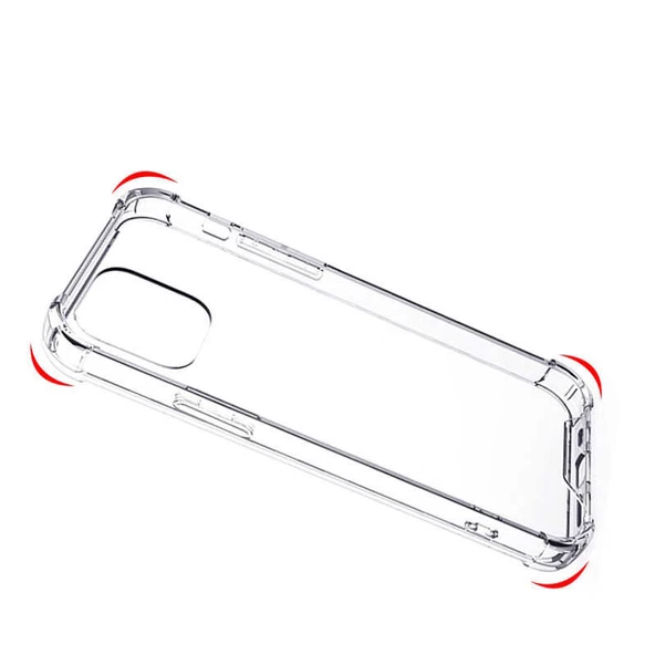 Vendas iPhone 14 Uyumlu ( iPhone 14 ) Wall Serisi Airbag Köşeli Nitro Anti-Shock Silikon Kılıf - 11