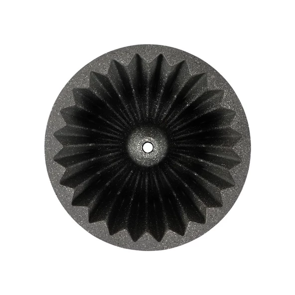Serenk Fun Cooking Yıldız Alüminyum Döküm Granit Kaplama Kek Kalıbı 26 cm Sarı - 3