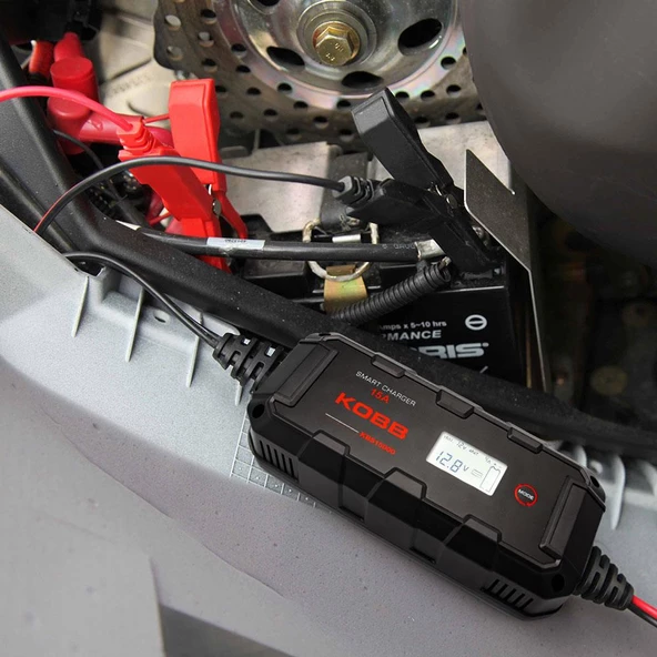 Kobb Kbs15000 6V/12V/24V 300A Akıllı Dijital Akü Şarj Ve Akü Bakım/Desülfatör - 4