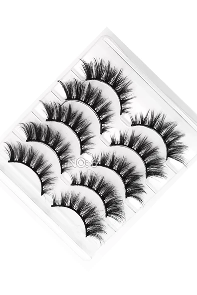 Takma Kirpik Dolgunlaştırıcı Göz Kirpiği Doğal İpek Takma Kirpik - Resim 6