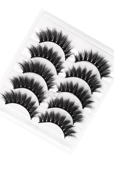 Takma Kirpik Dolgunlaştırıcı Göz Kirpiği Doğal İpek Takma Kirpik - Resim 7