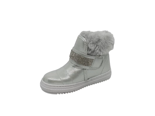 Zerhan 24 Kız Bebek Çocuk Bilek Kürklü Cırtlı Bot - 3