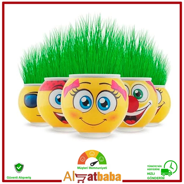 EMOJİ ÇİM ADAM " 1 - 2 - 4 " - 3