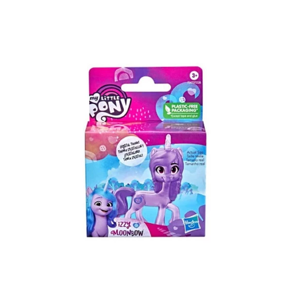 My Little Pony Kristal Pony Figür izzy Moonbow F3326 F5477 - 2