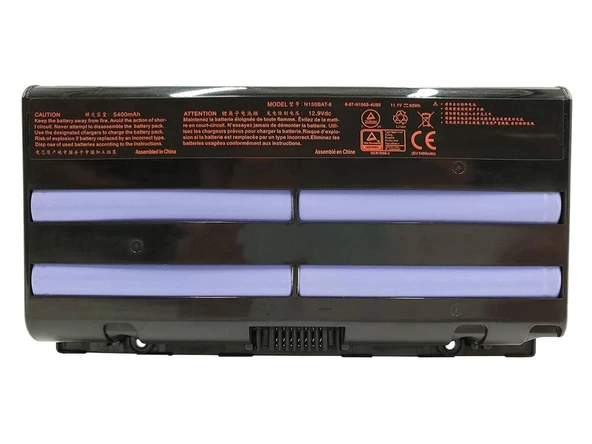 RETRO Clevo N150BAT-6 Notebook Bataryası - 6 Cell - 2