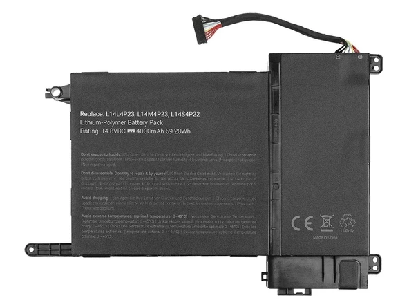 RETRO Lenovo IdeaPad Y700-15ISK, L14M4P23 Notebook Bataryası - 4