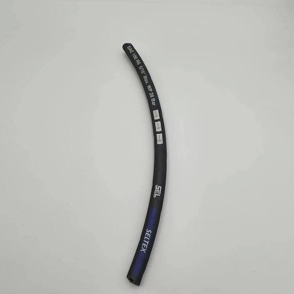 7/8" - R6 İÇ ÇAP 22 MM DIŞ ÇAP 32 MM TEKSTİL ÖRGÜLÜ HİDROLİK HORTUM - 7