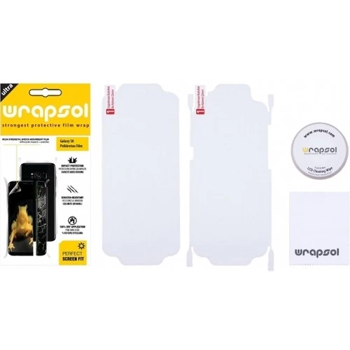Wrapsol Samsumg Galaxy S10+ Plus Ön | Arka Ekran Koruyucu Poliuretan - 2