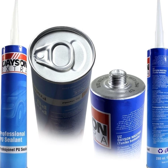 Dayson Poliüretan Pu Mastik Gri Genel Amaçlı Silikon 280 ML - 3