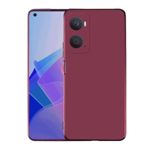 Oppo A96 Kılıf Kamera Korumalı Silikon Rubber Arka Kapak - 5