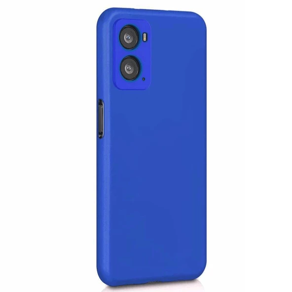 Oppo A96 Kılıf Kamera Korumalı Silikon Rubber Arka Kapak - 4