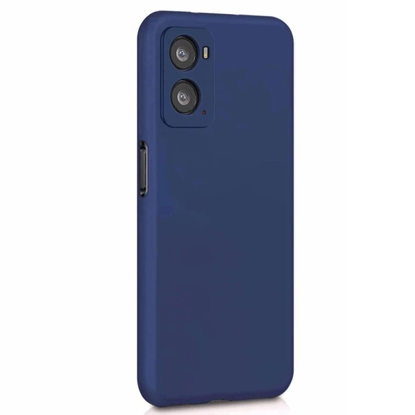Oppo A96 Kılıf Kamera Korumalı Silikon Rubber Arka Kapak - 2
