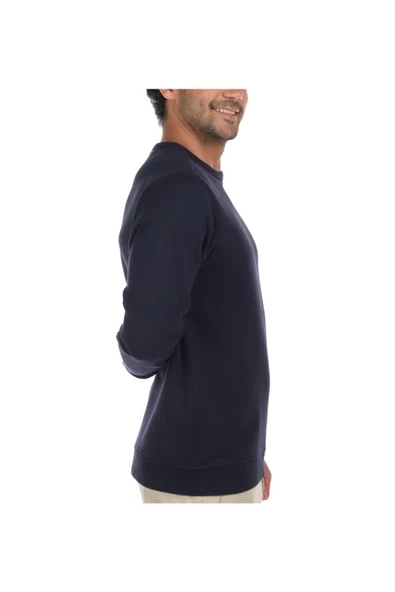 Columbia M CSC Basic Crew Erkek Lacivert Sweatshirt CS0204-472 - 3