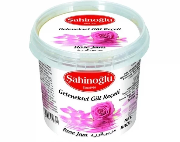 SAHINOGLU 500 GR GUL RECELI