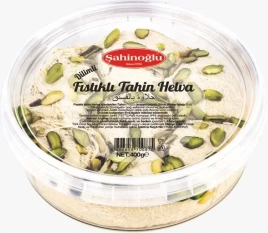 SAHINOGLU 400GR ANTEP FISTIKLI HELVA