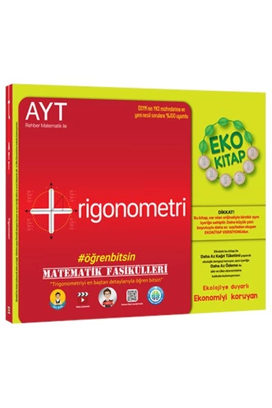 AYT Matematik Fasikülleri-Trigonometri EKO - Rehber Matematik