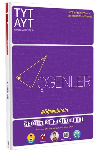 TYT-AYT Geometri Fasikülleri-Üçgenler - Tonguç Yayınları