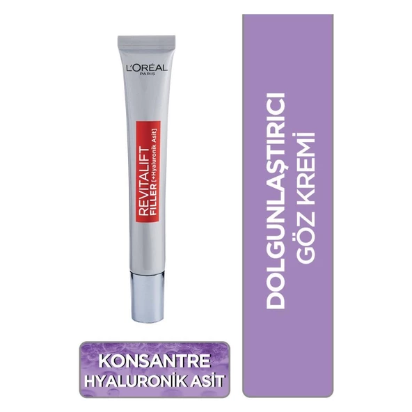 Loreal Revitalift Filler Yaşlanma Karşıtı Göz 15Ml