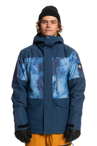 Quiksilver  EQYTJ03339 - Mission Printed Block Erkek Snowboard Kayak Montu