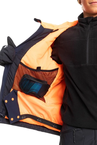 Quiksilver  EQBTJ03171 - Morton Erkek Snowboard Su Geçirmez Kayak Montu - 4