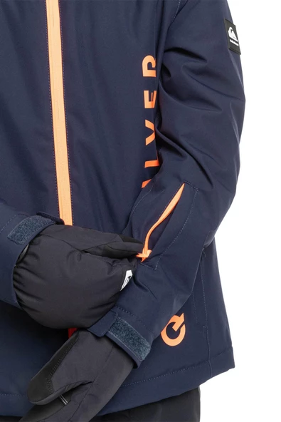 Quiksilver  EQBTJ03171 - Morton Erkek Snowboard Su Geçirmez Kayak Montu - 3
